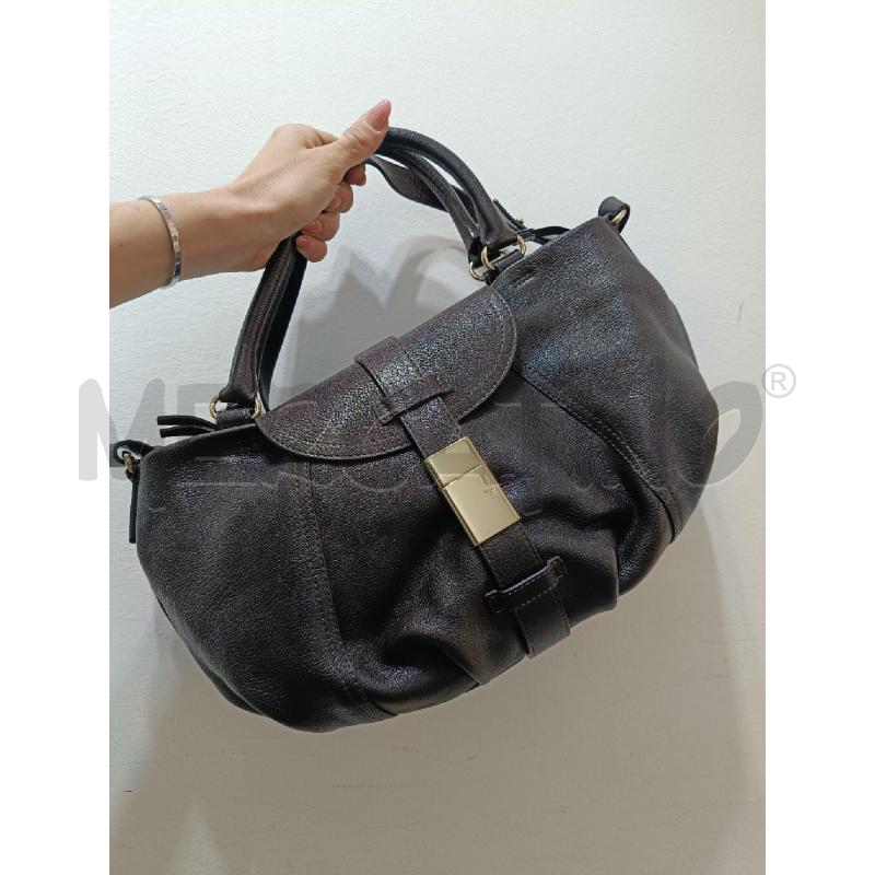 BORSA MAX MARA PELLE TESTA DI MORO CON TRACOLLA  | Mercatino dell'Usato Roma gregorio vii 1