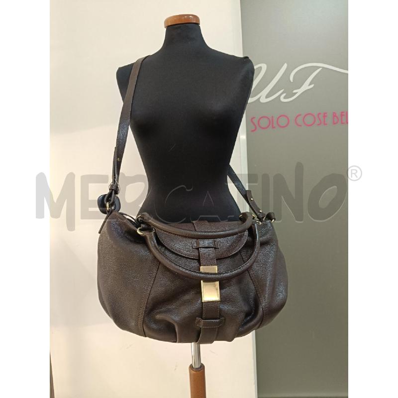 BORSA MAX MARA PELLE TESTA DI MORO CON TRACOLLA  | Mercatino dell'Usato Roma gregorio vii 5