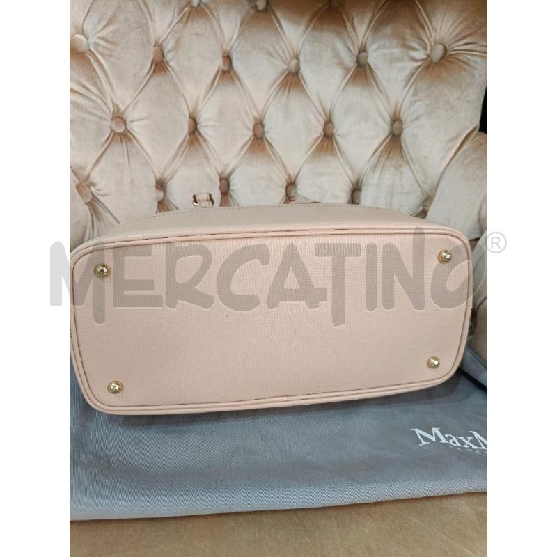 BORSA MAX MARA ROSA CIPRIA IN PELLE | Mercatino dell'Usato Roma gregorio vii 2