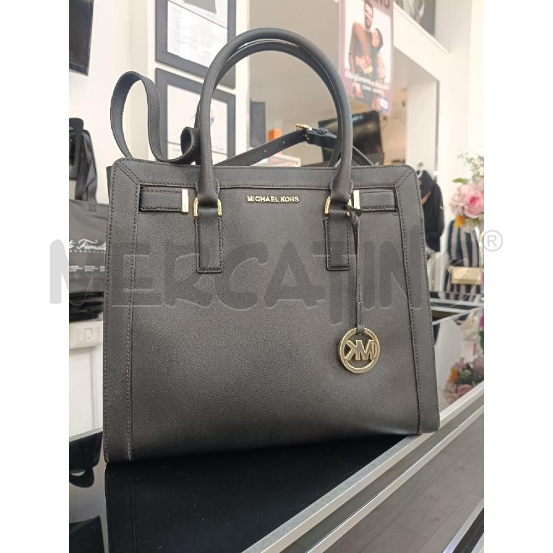 BORSA MICHAEL KORS DILLON LARGE NERA SAFFIANO | Mercatino dell'Usato Roma gregorio vii 1