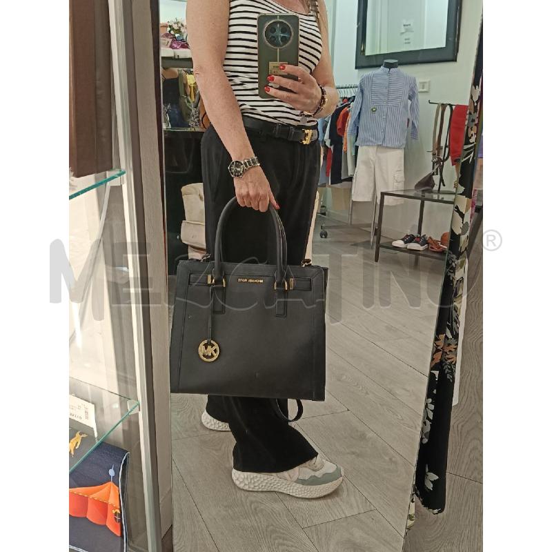 BORSA MICHAEL KORS DILLON LARGE NERA SAFFIANO | Mercatino dell'Usato Roma gregorio vii 4