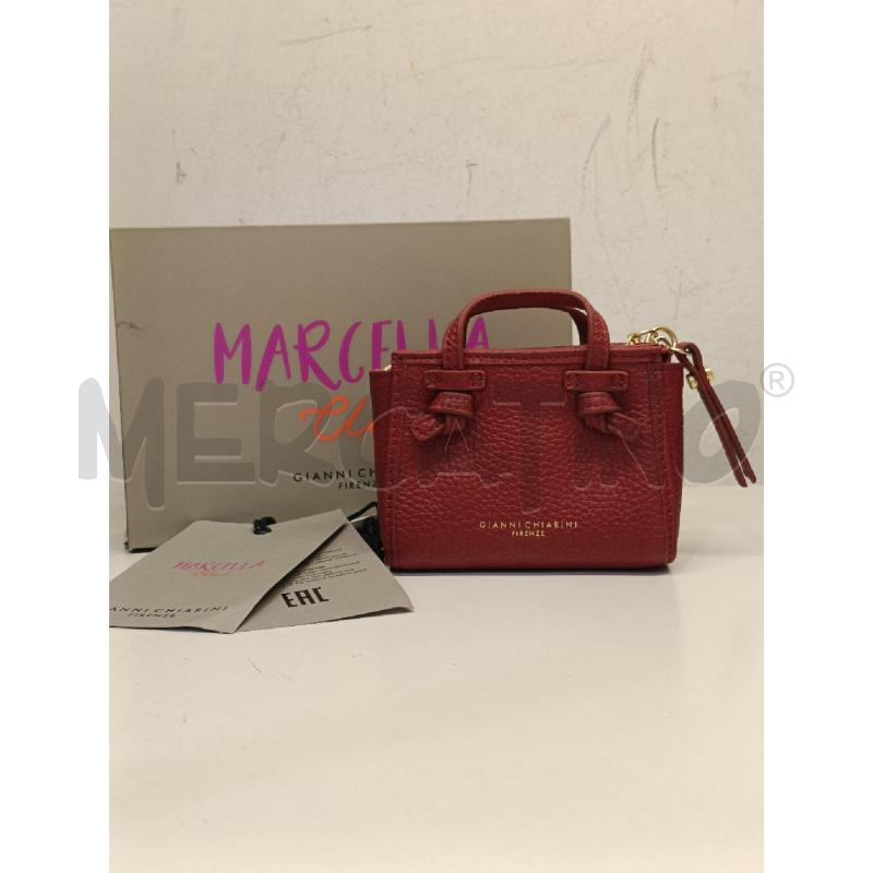 BORSA MICRO MARCELLA ROSSA  | Mercatino dell'Usato Roma gregorio vii 1