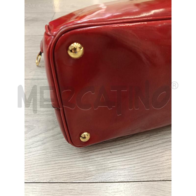 BORSA PRADA GALLERIA ROSSO SPAZZOLATO | Mercatino dell'Usato Roma gregorio vii 4