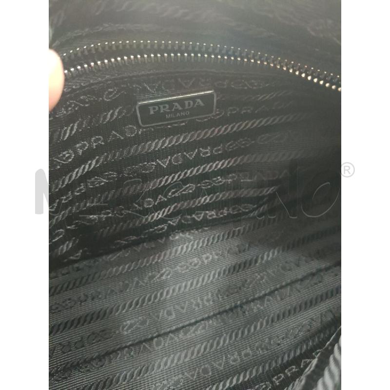 BORSA PRADA NERA NYLON TRAPUNTATA | Mercatino dell'Usato Roma gregorio vii 5