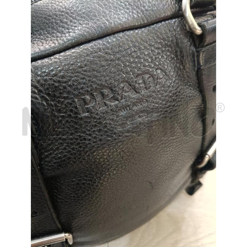 BORSA PRADA SHOPPING NERA | Mercatino dell'Usato Roma gregorio vii 5