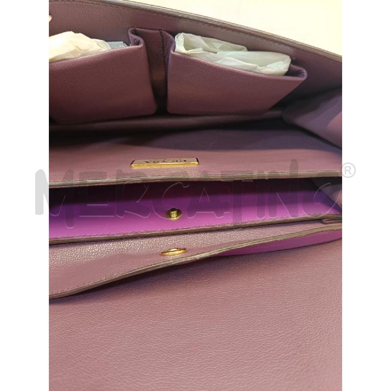 BORSA PRADA SUEDE FUCSIA  | Mercatino dell'Usato Roma gregorio vii 3