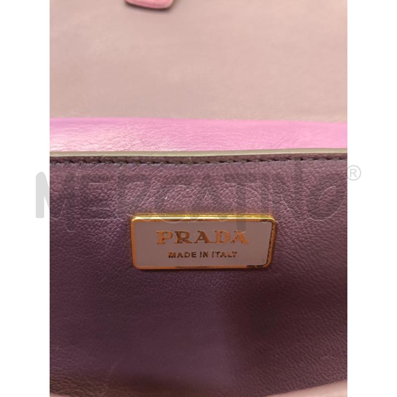 BORSA PRADA SUEDE FUCSIA  | Mercatino dell'Usato Roma gregorio vii 4