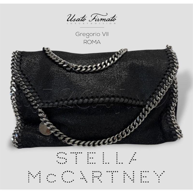 BORSA STELLA MCCARTNEY NERA FALABELLA | Mercatino dell'Usato Roma gregorio vii 1