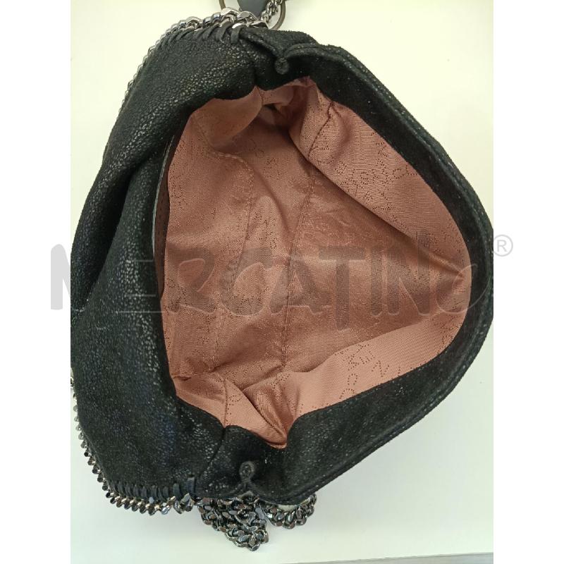 BORSA STELLA MCCARTNEY NERA FALABELLA | Mercatino dell'Usato Roma gregorio vii 3