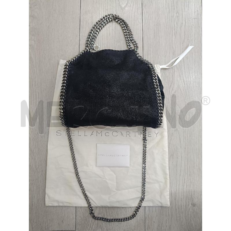 BORSA STELLA MC CARTNEY FALABELLA NERA | Mercatino dell'Usato Roma gregorio vii 4