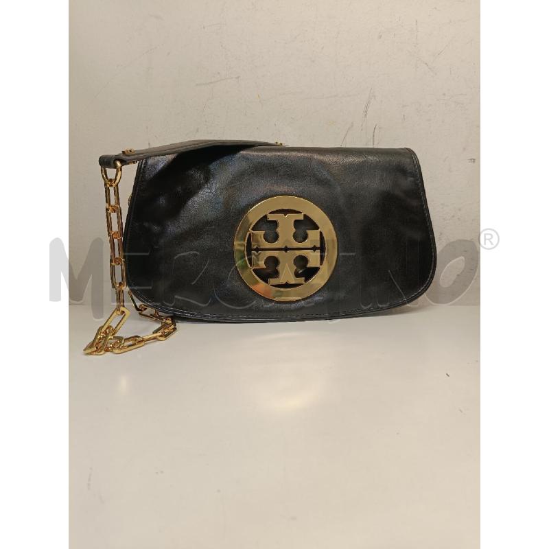 BORSA TORY BURCH NERA DETTAGLI DORATI | Mercatino dell'Usato Roma gregorio vii 1