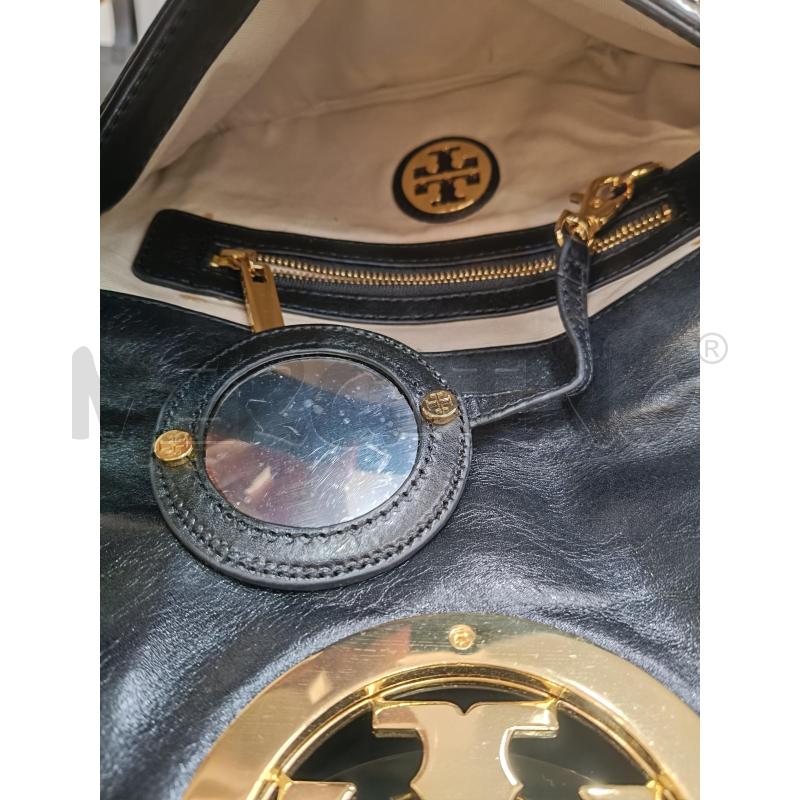 BORSA TORY BURCH NERA DETTAGLI DORATI | Mercatino dell'Usato Roma gregorio vii 3