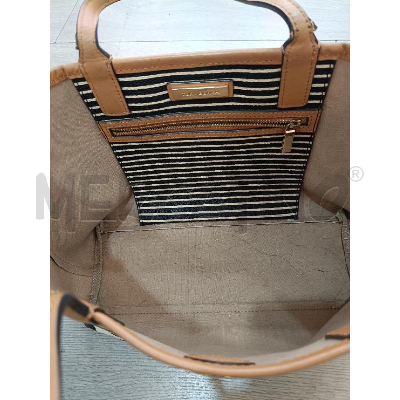 BORSA TORY BURCH TOTE LEOPARDATA+POCHETTE STACCABILE RIGHE | Mercatino dell'Usato Roma gregorio vii 3
