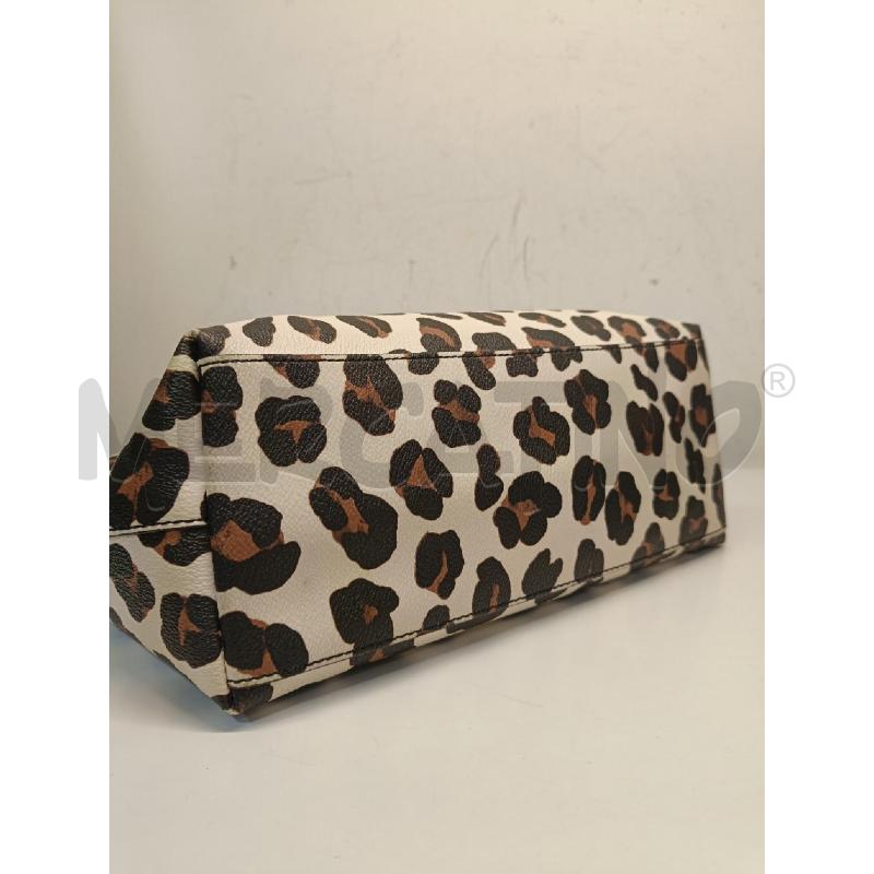 BORSA TORY BURCH TOTE LEOPARDATA+POCHETTE STACCABILE RIGHE | Mercatino dell'Usato Roma gregorio vii 4
