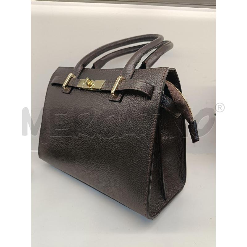 BORSA VOEMIEN PELLE MARTELLATA TESTA DI MORO | Mercatino dell'Usato Roma gregorio vii 2