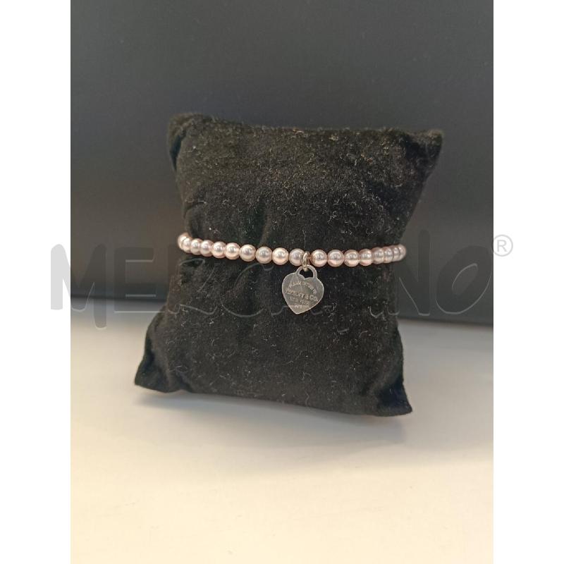 BRACCIALE TIFFANY&CO PERLINE ROSA  | Mercatino dell'Usato Roma gregorio vii 1