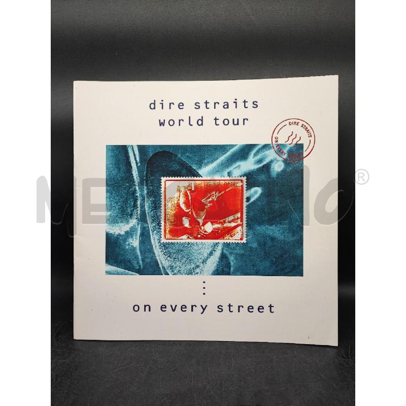 BROCHURE DIRE STRAITS EVERY STREET | Mercatino dell'Usato Roma gregorio vii 1