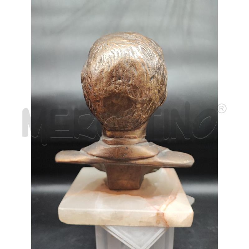 BUSTO METALLO KENNEDY BASE ONICE  | Mercatino dell'Usato Roma gregorio vii 3