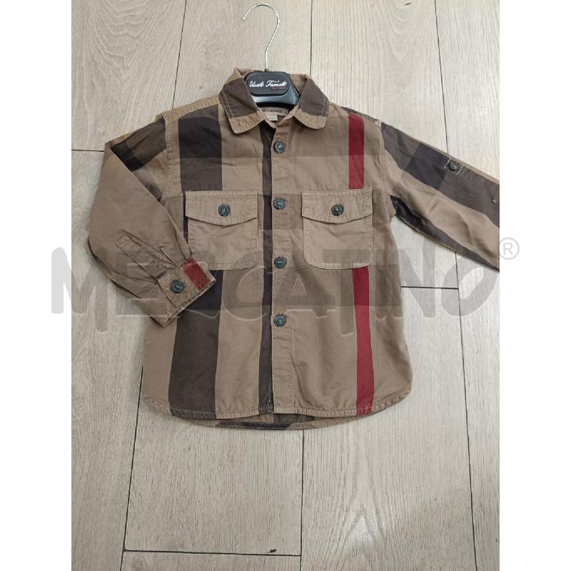 CAMICIA BAMBINO BURBERRY BEIGE QUADRI | Mercatino dell'Usato Roma gregorio vii 1