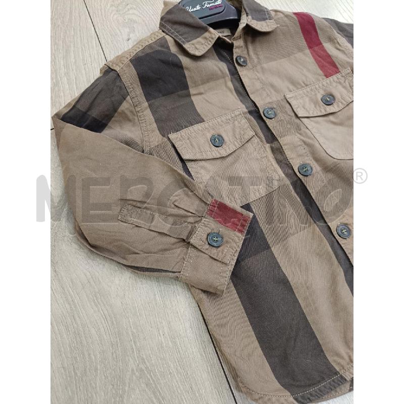 CAMICIA BAMBINO BURBERRY BEIGE QUADRI | Mercatino dell'Usato Roma gregorio vii 2