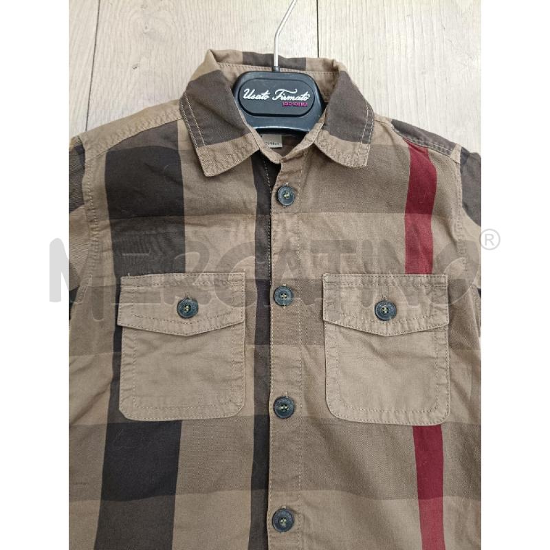 CAMICIA BAMBINO BURBERRY BEIGE QUADRI | Mercatino dell'Usato Roma gregorio vii 3