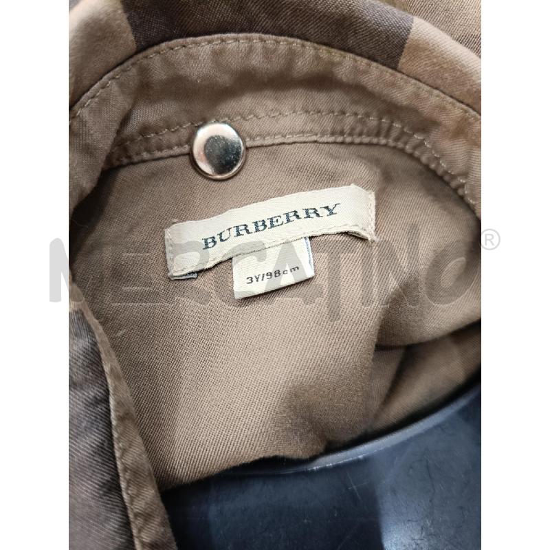 CAMICIA BAMBINO BURBERRY BEIGE QUADRI | Mercatino dell'Usato Roma gregorio vii 4