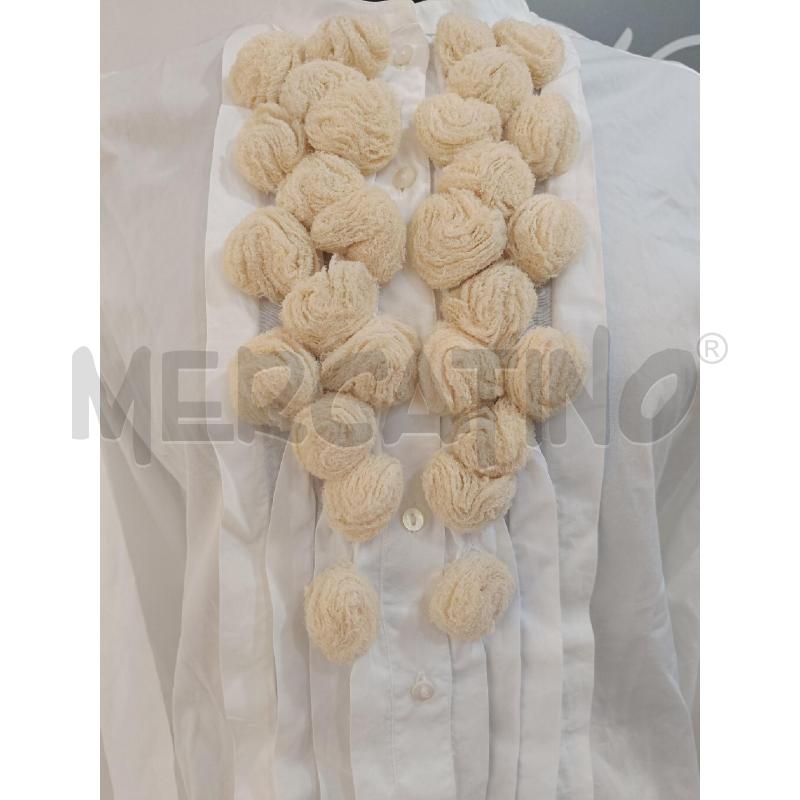 CAMICIA DONNA BAMFORD BIANCA PON PON BEIGE | Mercatino dell'Usato Roma gregorio vii 4