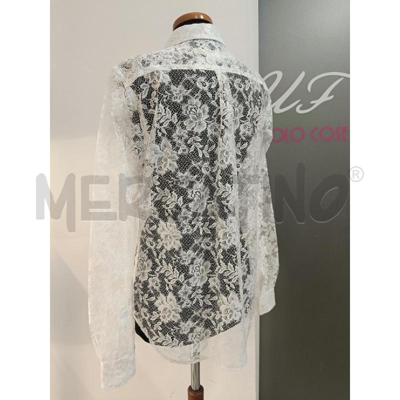 CAMICIA DONNA COMME DES GARCONS BIANCA TRASPARENTE | Mercatino dell'Usato Roma gregorio vii 3