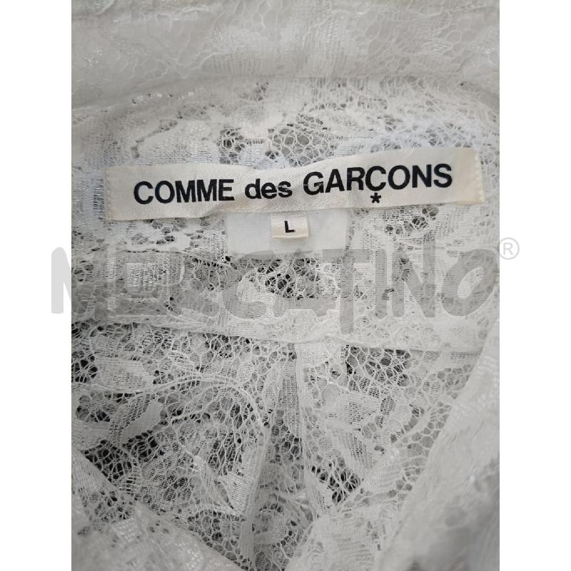 CAMICIA DONNA COMME DES GARCONS BIANCA TRASPARENTE | Mercatino dell'Usato Roma gregorio vii 4