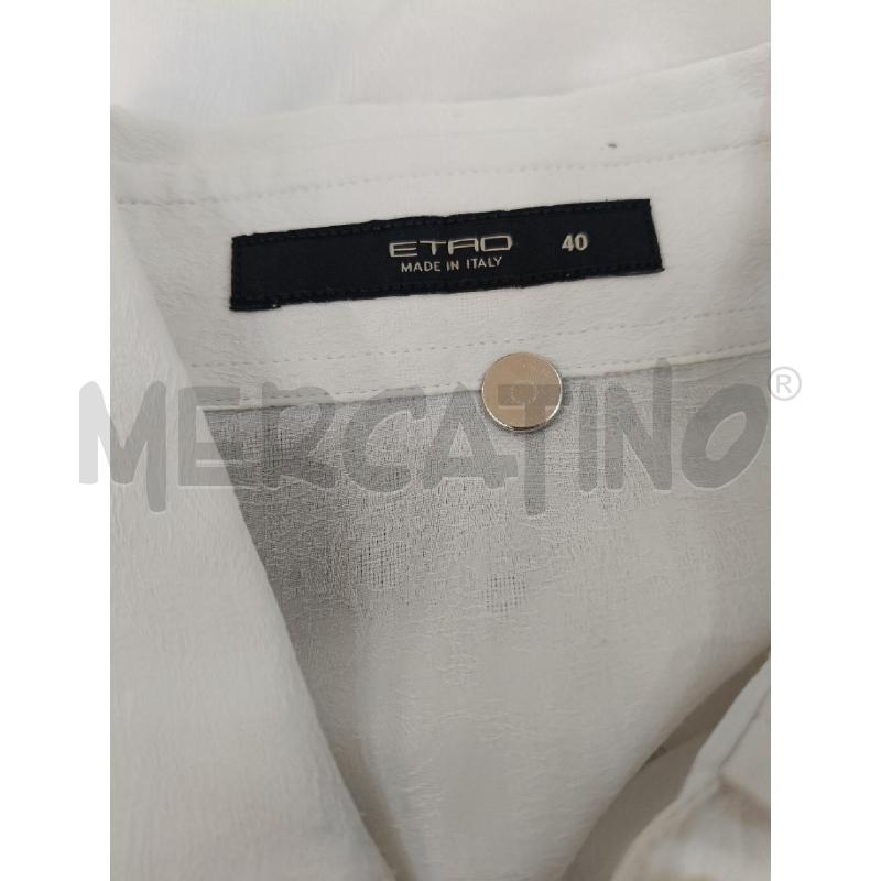 CAMICIA DONNA ETRO BIANCA MOTIVO | Mercatino dell'Usato Roma gregorio vii 4