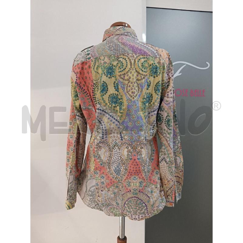 CAMICIA DONNA ETRO ROSA FIORI | Mercatino dell'Usato Roma gregorio vii 3