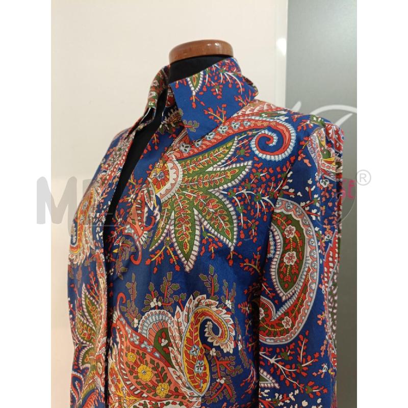 CAMICIA DONNA LUISA SPAGNOLI ROSSO BLU | Mercatino dell'Usato Roma gregorio vii 2