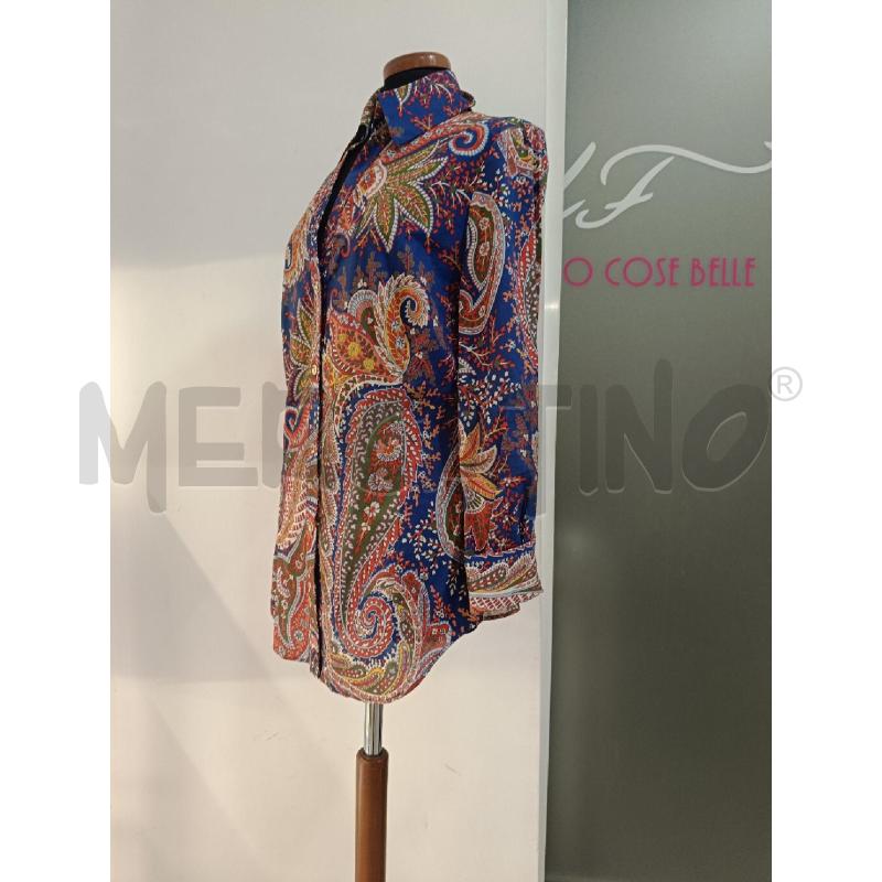 CAMICIA DONNA LUISA SPAGNOLI ROSSO BLU | Mercatino dell'Usato Roma gregorio vii 3