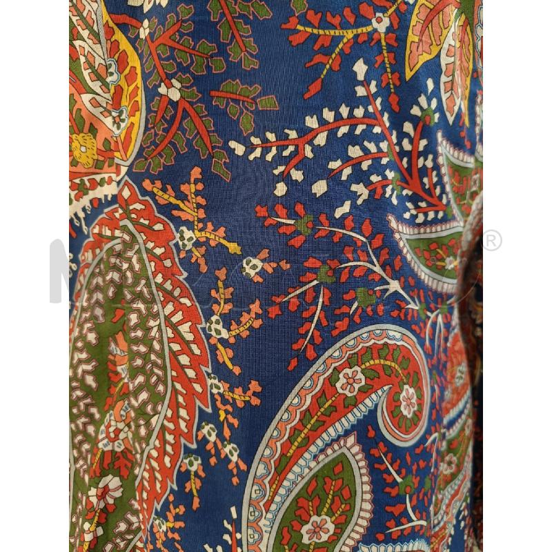 CAMICIA DONNA LUISA SPAGNOLI ROSSO BLU | Mercatino dell'Usato Roma gregorio vii 5
