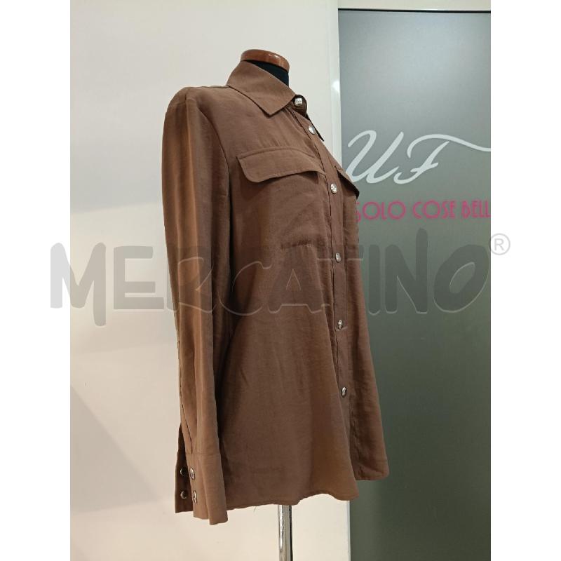 CAMICIA DONNA MAX&CO MARRONE | Mercatino dell'Usato Roma gregorio vii 2