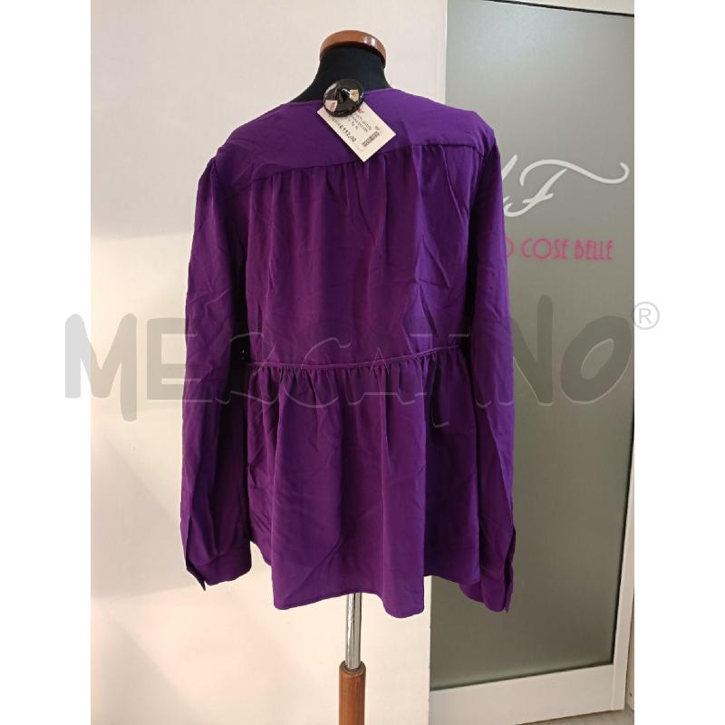 CAMICIA DONNA MISSONI VIOLA SETA | Mercatino dell'Usato Roma gregorio vii 3