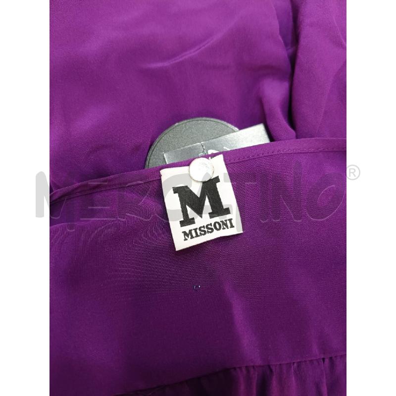 CAMICIA DONNA MISSONI VIOLA SETA | Mercatino dell'Usato Roma gregorio vii 4