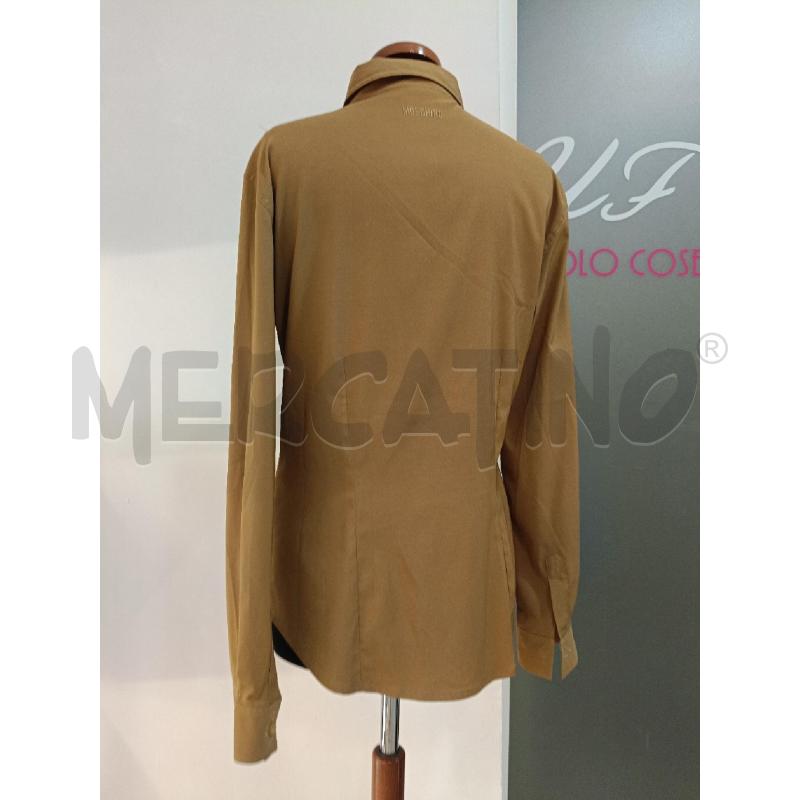 CAMICIA DONNA MOSCHINO JEANS CAMMELLO | Mercatino dell'Usato Roma gregorio vii 3
