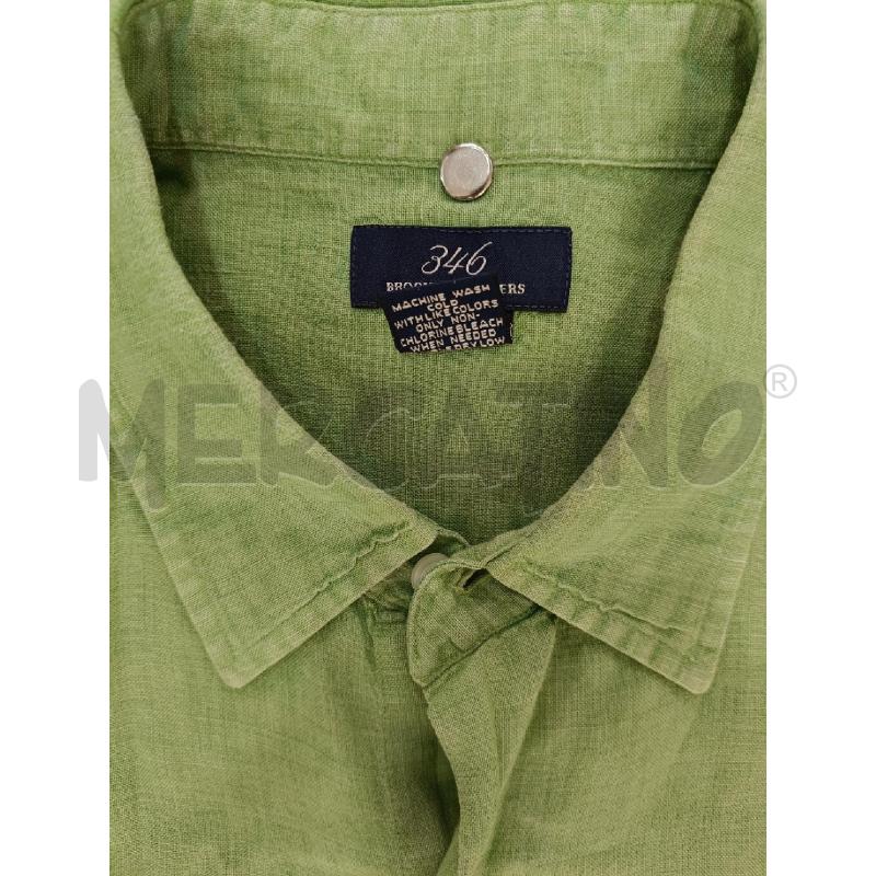 CAMICIA UOMO BOOKS BROTHER VERDE | Mercatino dell'Usato Roma gregorio vii 3