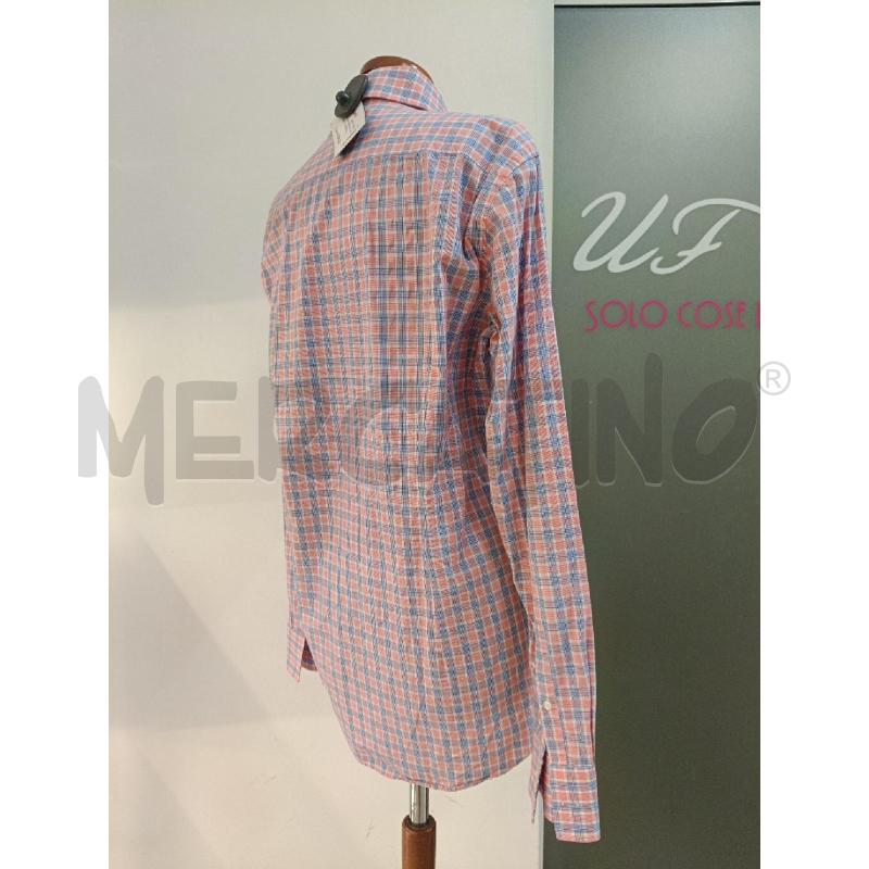 CAMICIA UOMO BOSS QUADRETTI ROSSE BLU | Mercatino dell'Usato Roma gregorio vii 3