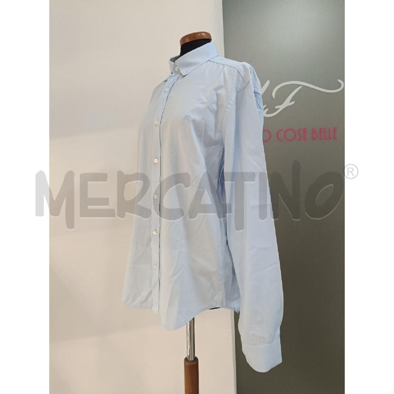 CAMICIA UOMO BURBERRY CELESTE COTONE | Mercatino dell'Usato Roma gregorio vii 2