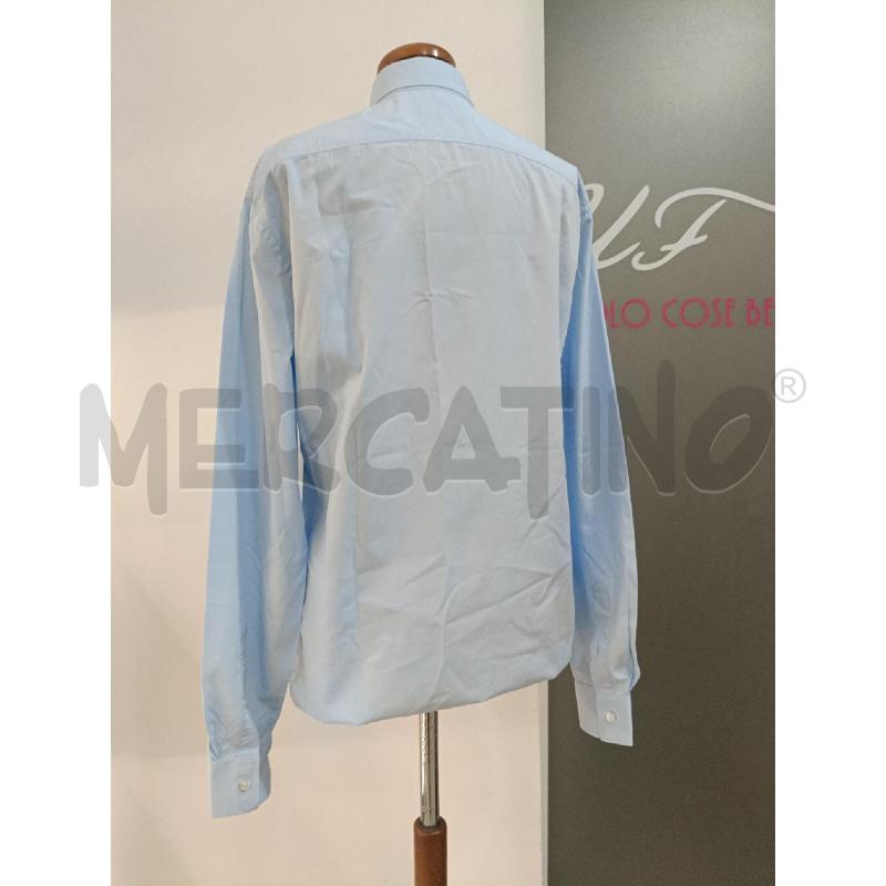 CAMICIA UOMO BURBERRY CELESTE COTONE | Mercatino dell'Usato Roma gregorio vii 3