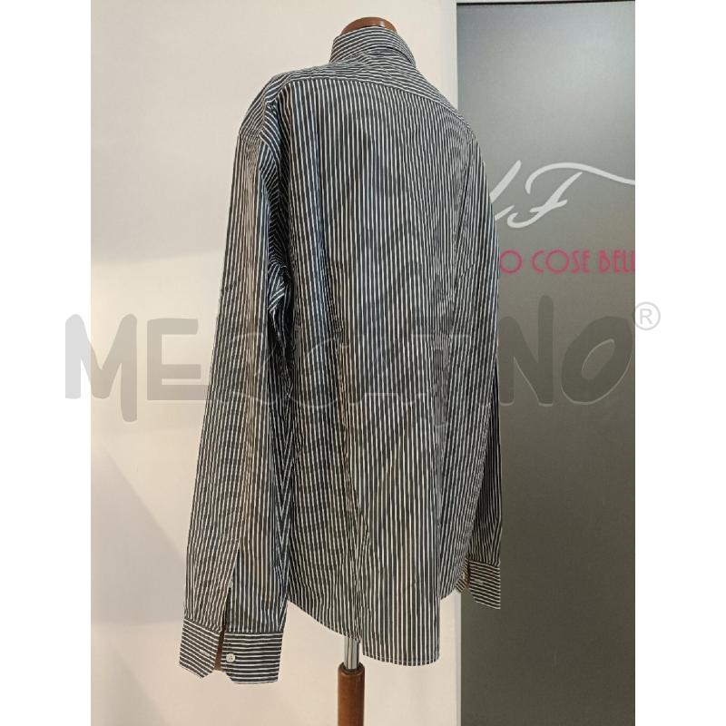 CAMICIA UOMO BURBERRY GRIGIA RIGHE | Mercatino dell'Usato Roma gregorio vii 3