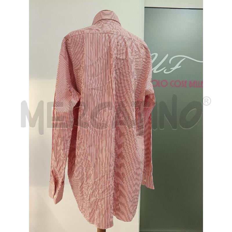CAMICIA UOMO BURBERRY RIGATA ROSSA BIANCA  | Mercatino dell'Usato Roma gregorio vii 3