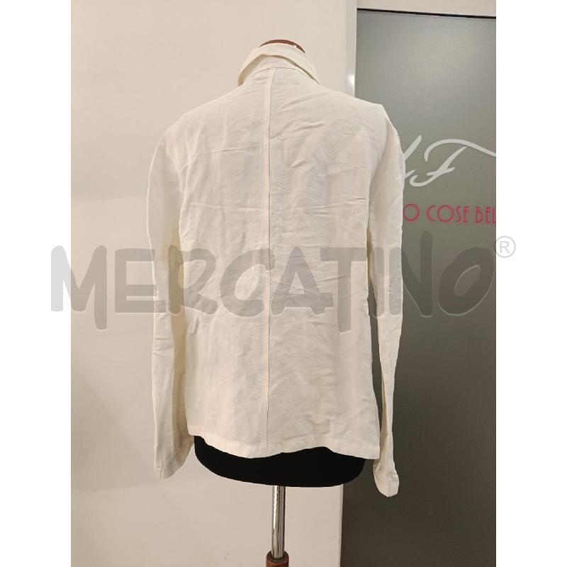 CAMICIA UOMO EMPORIO ARMANI BIANCA LINO | Mercatino dell'Usato Roma gregorio vii 3