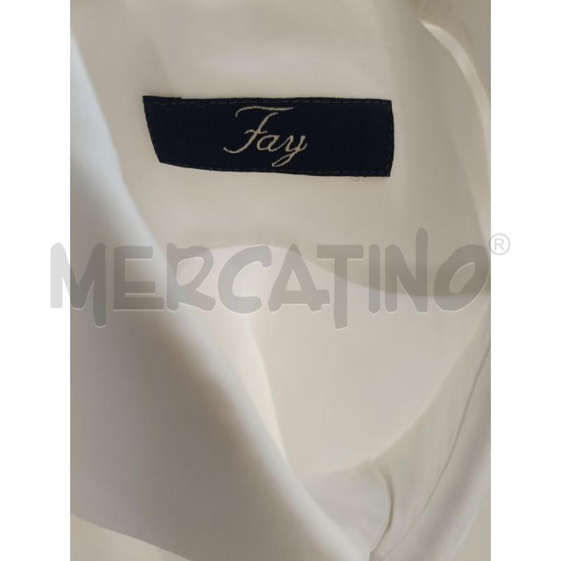 CAMICIA UOMO FAY BIANCA | Mercatino dell'Usato Roma gregorio vii 4