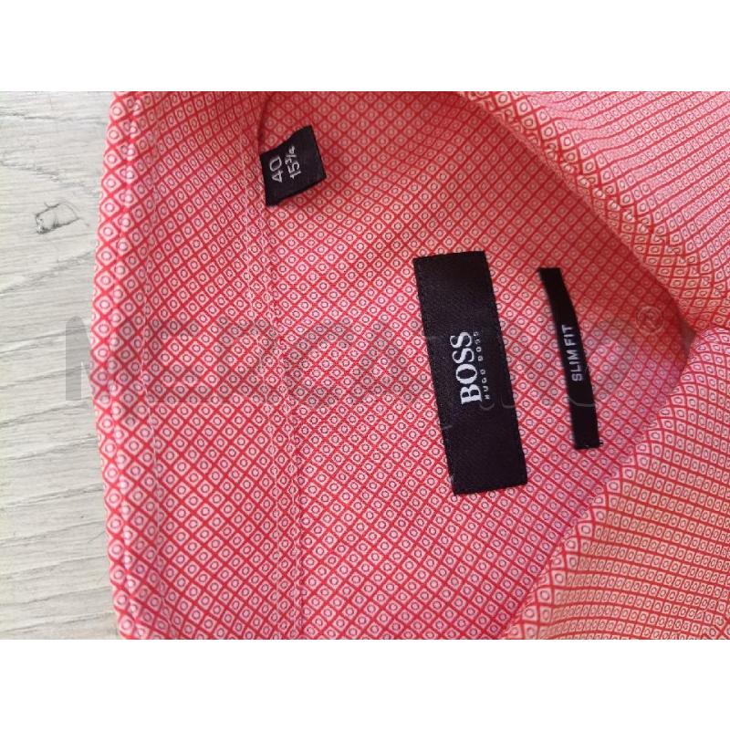 CAMICIA UOMO HUGO BOSS ROSSA QUADRI | Mercatino dell'Usato Roma gregorio vii 2