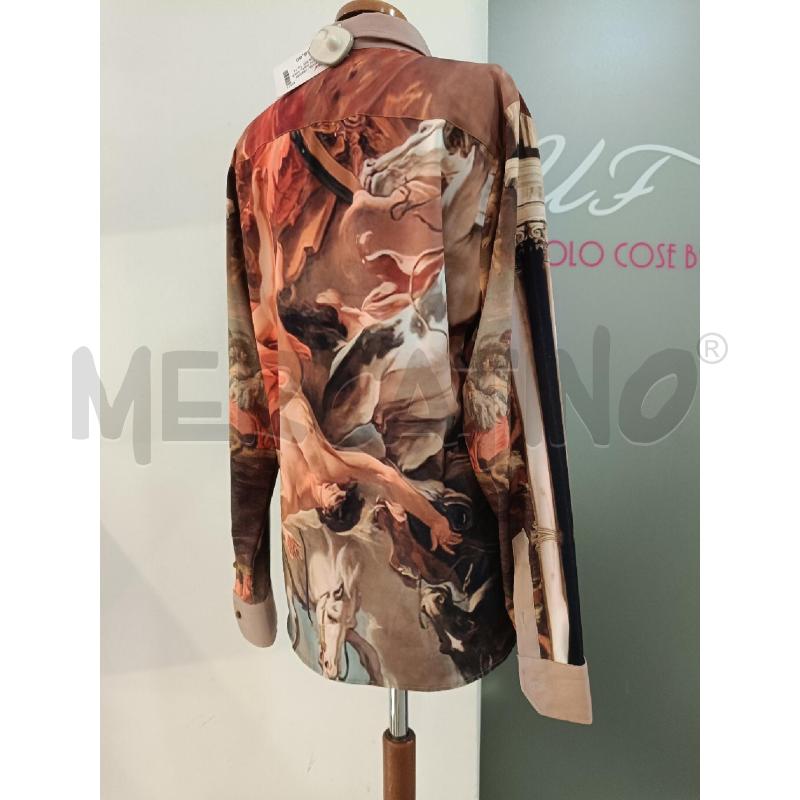 CAMICIA UOMO KARL MOOOOD FANTASIA BEIGE | Mercatino dell'Usato Roma gregorio vii 3