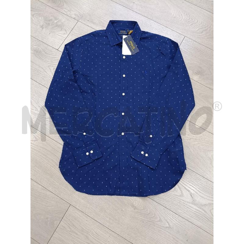CAMICIA UOMO RALPH LAUREN BLU SIMBOLI | Mercatino dell'Usato Roma gregorio vii 1