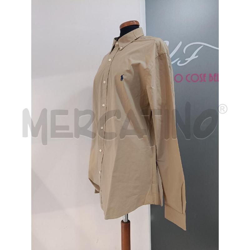 CAMICIA UOMO RALPH LAUREN SLIM FIT BEIGE | Mercatino dell'Usato Roma gregorio vii 2